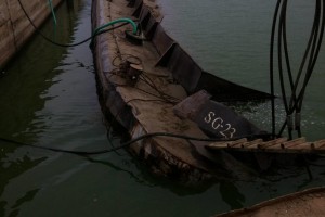 ramfulare barja pe canalul Dunare-Marea Neagra la Ovidiu - Nemo Pro Diving 009